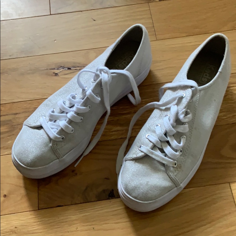Glitter keds size 7